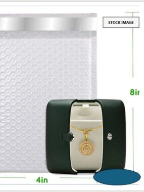 25 Bubble Mailers 4x8"  | Padded Envelopes Mailers Waterproof and TearProof